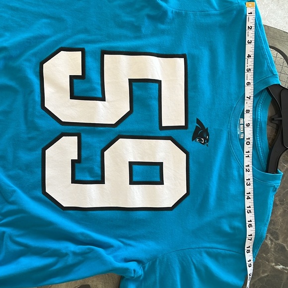 Nike Blue Short Sleeve Tee with White and Black Accents - Picture 8 of 8